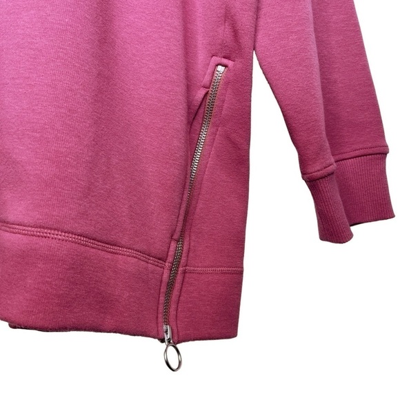 ATHLETA Side Zipper Cozy Karma Funnel Neck Pullover Sweatshirt Top Size XL Tall - Picture 10 of 16